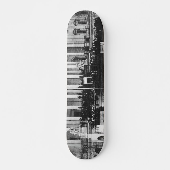 Invigningen av Abraham Lincoln 4 mars 1861 Mini Skateboard Bräda 18,7 Cm (Framsida)