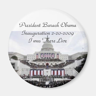 Invigningen av Barack Obama 2009 Magnet