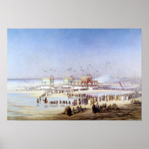 Invigningen av den Suez kanalen Poster