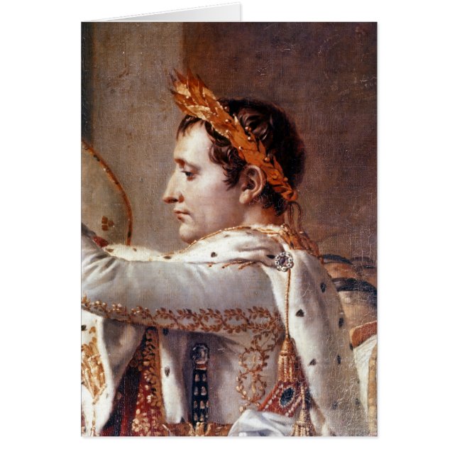 Invigningen av kejsaren Napoleon 2 Hälsningskort (Framsidan)