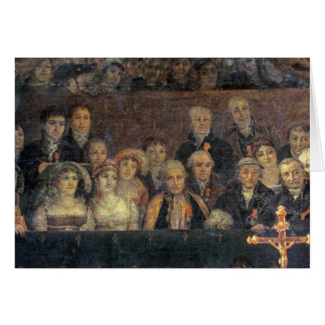 Invigningen av kejsaren Napoleon Hälsningskort (Framsidan Horizontal)