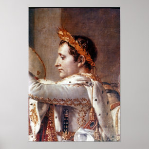 Invigningen av kejsaren Napoleon Poster