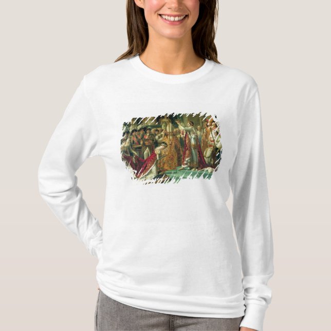 Invigningen av kejsaren Napoleon T-shirt (Framsida)