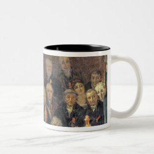 Invigningen av kejsaren Napoleon Två-Tonad Mugg