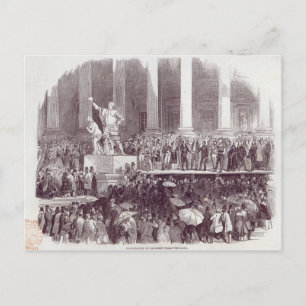 Invigningen av president Polk: Oath Vykort
