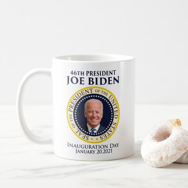 Invigningsdag 2021 President Biden Kaffemugg (Med munk)