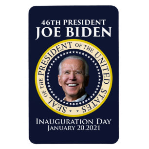 Invigningsdag 2021 President Biden Magnet