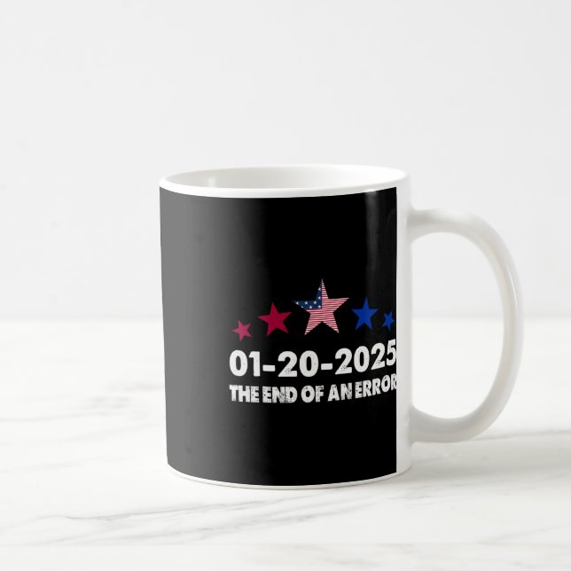 Invigningsdag 2025 januari 20 slut på ett fel kaffemugg (Höger)