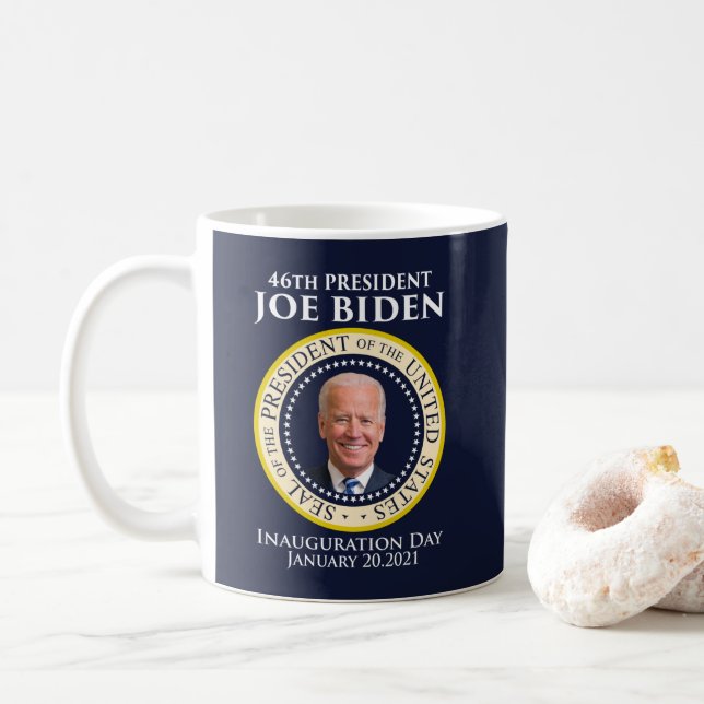 Invigningsdag för president Biden Kaffemugg (Med munk)