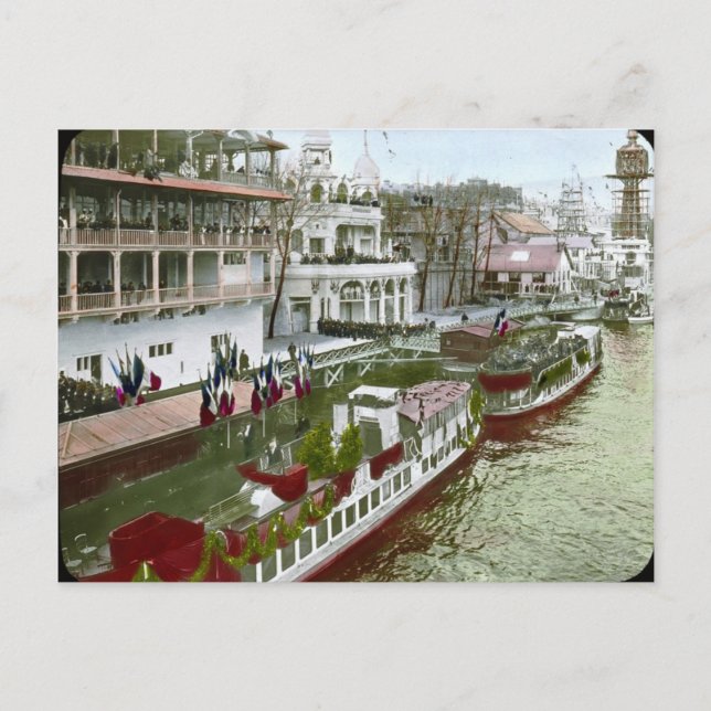 Invigningsdag, Paris, Frankrike-postkort Vykort (Framsida)