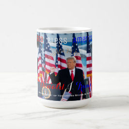 Invigningsdagen 2021 Farewell Ceremony Trump Kaffemugg