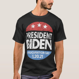 Invigningsdagen 2021 Joe Biden 46 president Biden T Shirt