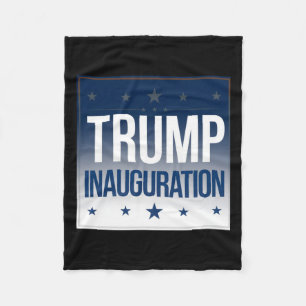 Invigningsdagen 2025 - Donald Trump 47:e president Fleecefilt