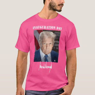 Invigningsdagen 2025 Donald Trump Presidenten P T Shirt