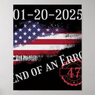 Invigningsdagen den 20 januari 2025 slut på ett fe poster