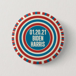Invigningsdagen för Biden Harris i Firande Knapp