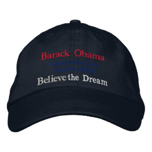 Invigningsdagen i Obama 2009_ Embroiderade Hat Broderad Keps