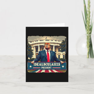 Invigningsdagen President Donald Trump 2025 Kort