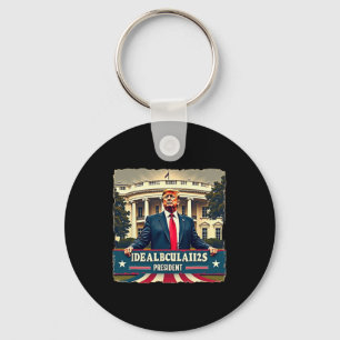Invigningsdagen President Donald Trump 2025 Nyckelring