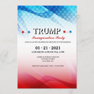 Invigningsinbjudan för American Firande Inbjudningar