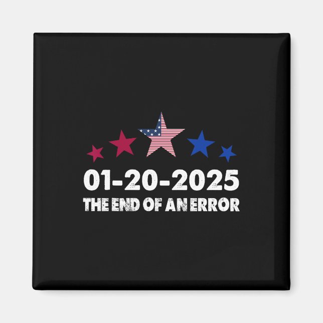 Invigningssdag 2025 20 januari Slutet på ett fel  Magnet (Framsidan)