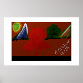 Invisible Girl Trapped in Another Universe Poster