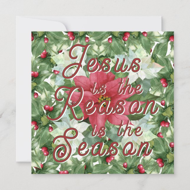 Invisioner - Jesus är orsaken Inbjudningar (Framsida)