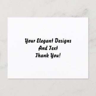 Invit vykort med enkelt och tomt Elegant