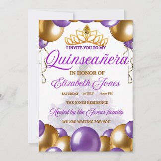 Invitacion 15 años inbjudningar