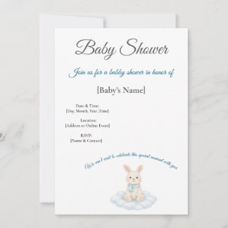 Invitación A Baby Shower to Celebrate Inbjudningar