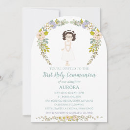 Invitación AURORA Primera Comunión Inbjudningar