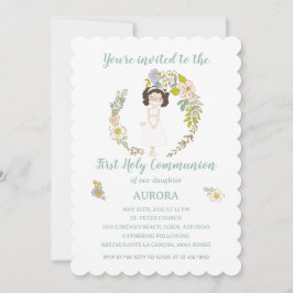 Invitación AURORA Primera Comunión Inbjudningar