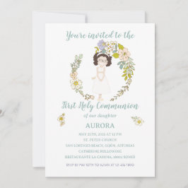 Invitación AURORA Primera Comunión Inbjudningar
