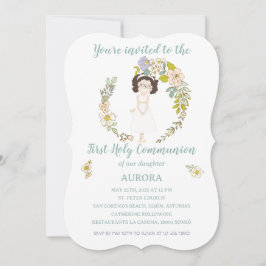 Invitación AURORA Primera Comunión Inbjudningar