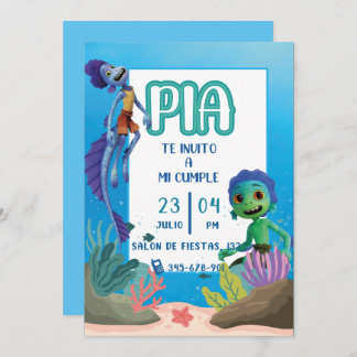 Invitación Birthday invitation Inbjudningar