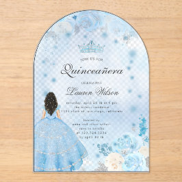 INVITACION DE BODA / QUINCEAÑOS ACRILICO OVALADO