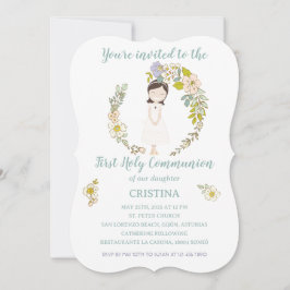 Invitación de Comunión CRISTINA Inbjudningar