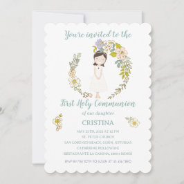 Invitación de Comunión CRISTINA Inbjudningar