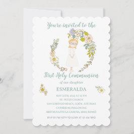 Invitación de Comunión ESMERALDA Inbjudningar