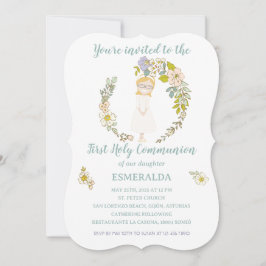 Invitación de Comunión ESMERALDA Inbjudningar
