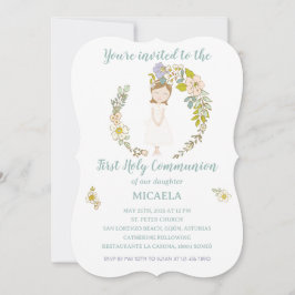 Invitación de Comunión MICAELA Inbjudningar