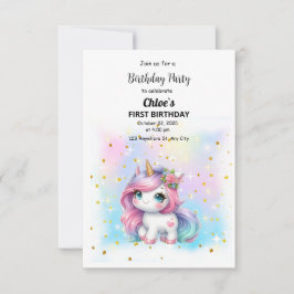 Invitación de Cumpleaños Inbjudningar