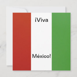 Invitación - Fiesta de Cumpleaños - ¡ Viva México! Inbjudningar