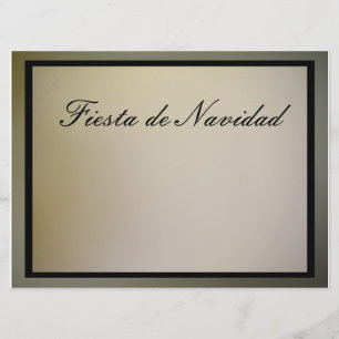 Invitación - Fiesta de Navidad Inbjudningar