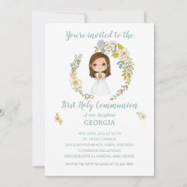 Invitación GEORGIA Primera Comunión Inbjudningar
