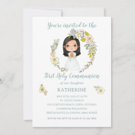 Invitación KATHERINE Primera Comunión Inbjudningar
