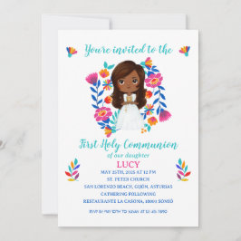 Invitación LUCY Primera Comunión Inbjudningar
