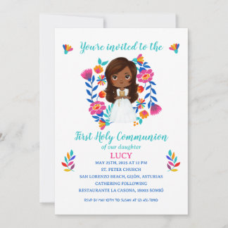 Invitación LUCY Primera Comunión Inbjudningar