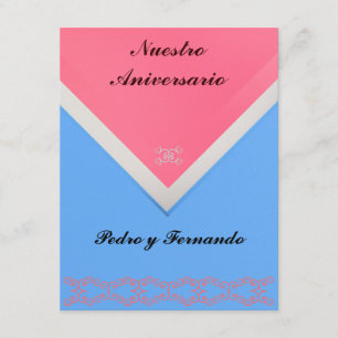 Invitación - Nuestro Aniversario Inbjudningar