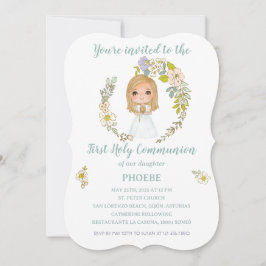 Invitación PHOEBE Primera Comunión Inbjudningar